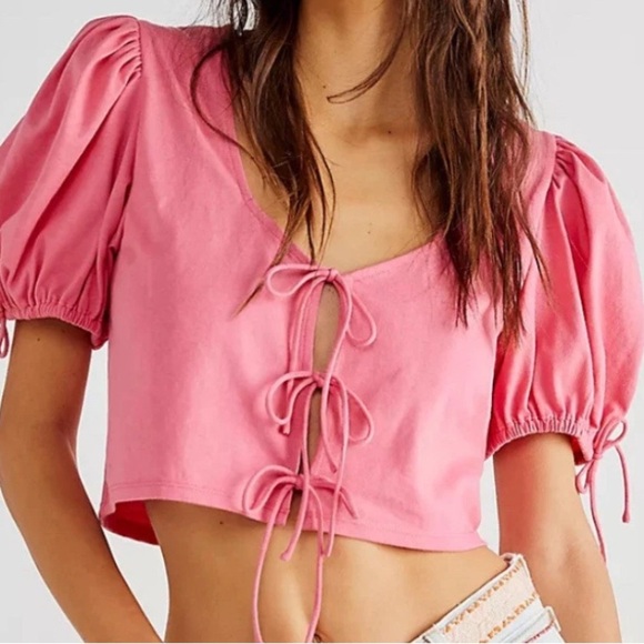 Free People Kitty top, small - Picture 1 of 8